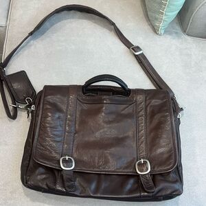 Canyon Outback leather goods inc brown bag